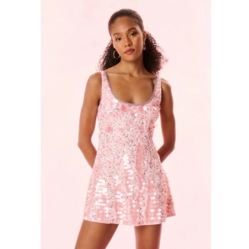 LoveShackFancy Sarine Mini Dress 10